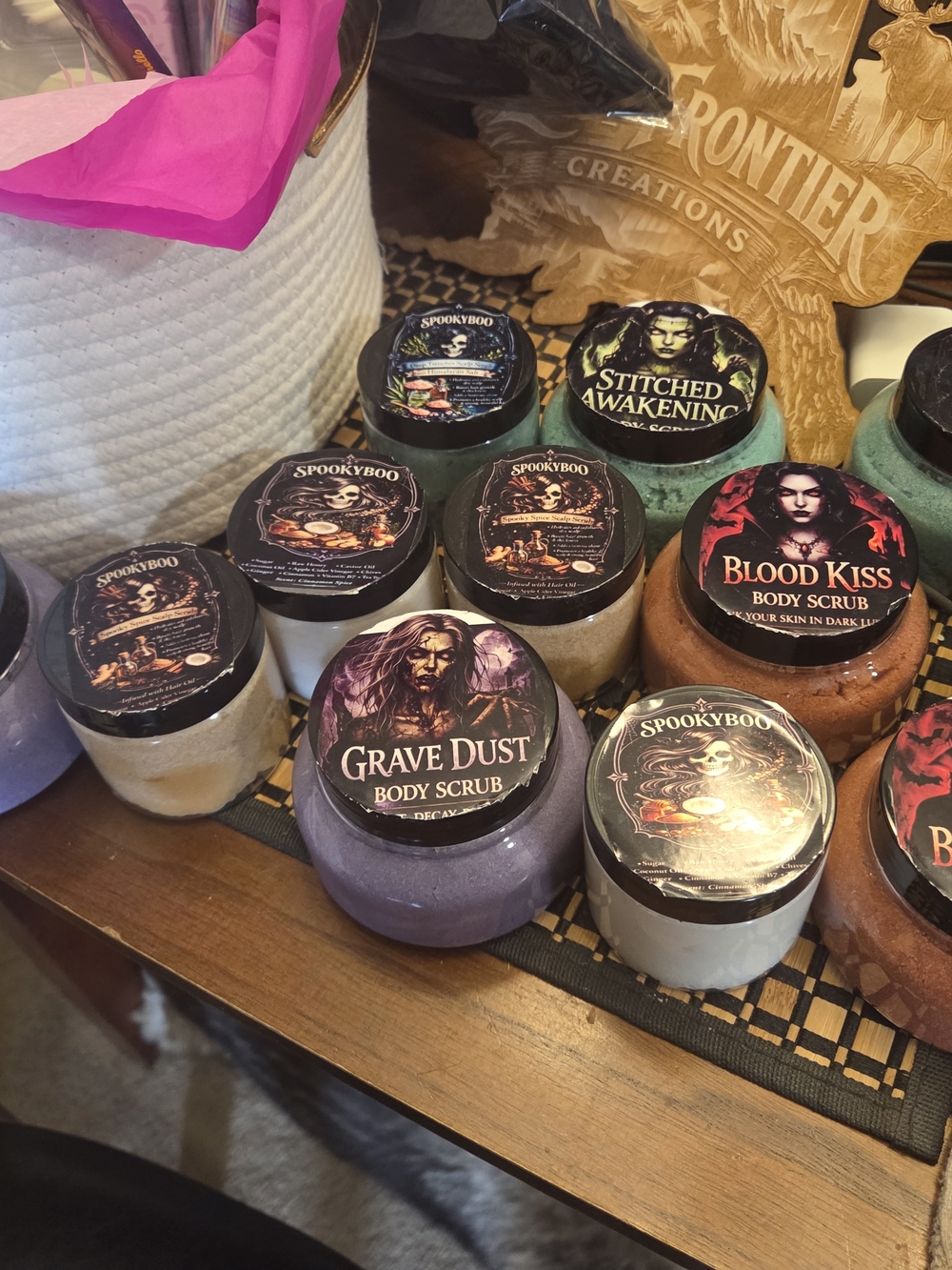 Grave Dust Purple Body Scrub - Exfoliating Women's Shampoo Alternative